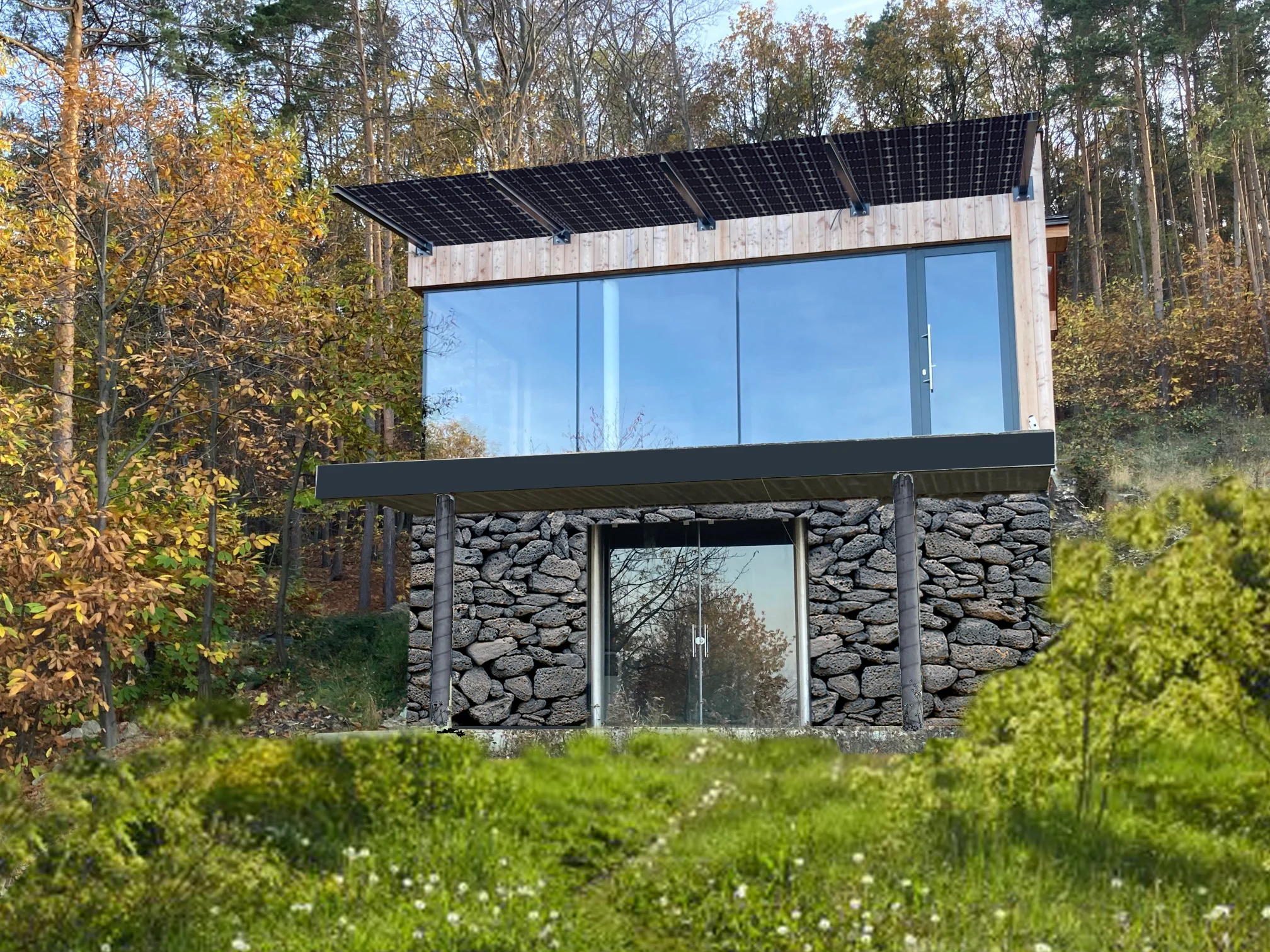 Beheimatet im Grünen – Haus mit Garten, zwei Terrassen, großem Waldgrundstück und Garage in ruhiger und grüner Lage von Forchtenstein