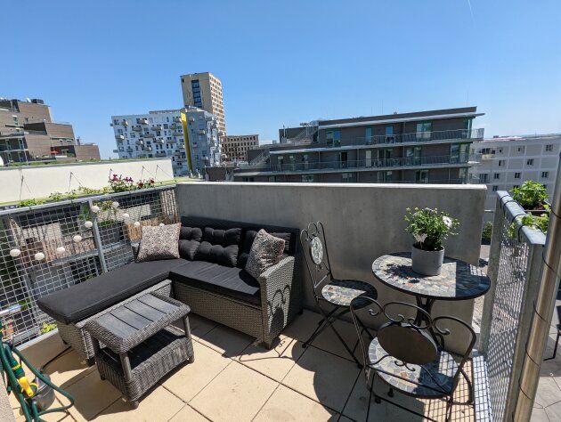Über den Dächern der Seestadt – 3-Zimmer-Neubauwohnung mit Balkon und Weitblick