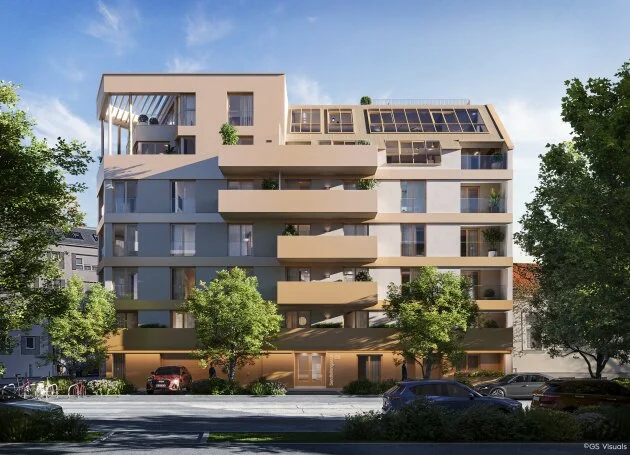 Das ganze Jahr draußen: 3-Zimmer-Wohnung mit wettergeschützter Loggia || Sandleitengasse 68