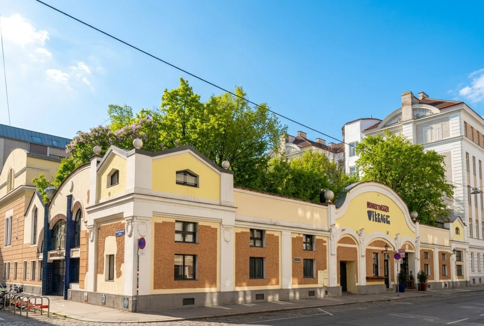 Tiefgaragen Stellplatz direkt beim Hundertwasserhaus zu vermieten