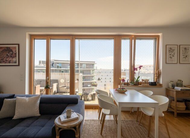 Über den Dächern der Seestadt – 3-Zimmer-Neubauwohnung mit Balkon und Weitblick